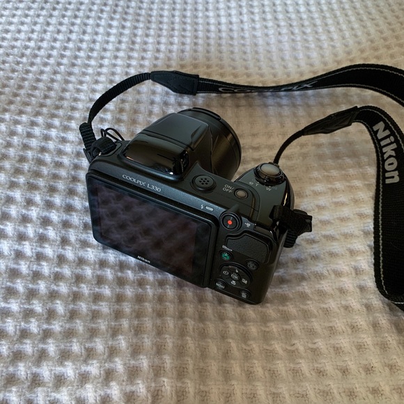 Nikon Coolpix L330 Camera (black) - Picture 2 of 4